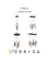 CALA * LÁMPARA BASE CUADRADA 14L LED COLANTES - VARIADO